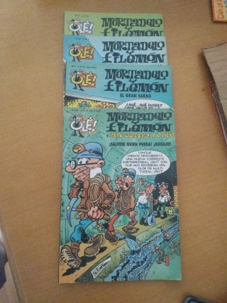 Comic tebeos Mortadelo y Filemón