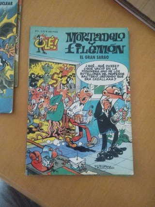Comic tebeos Mortadelo y Filemón