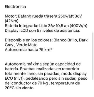 Bicicleta Eléctrica Tucano Monster HB 250 w