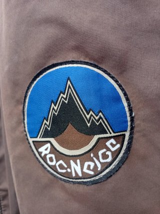 Anorak Roc Neige Negro/Marrón