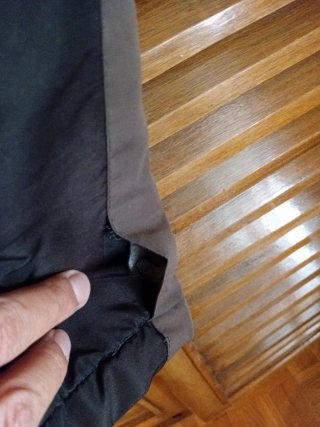 Anorak Roc Neige Negro/Marrón