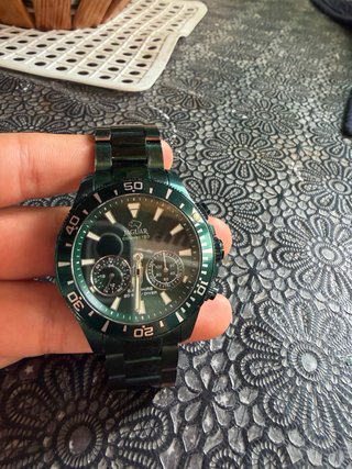 Reloj Jaguar Original Verde Multicolor