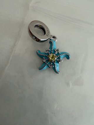 Charm Stella Marina Argento S925 Nuovo