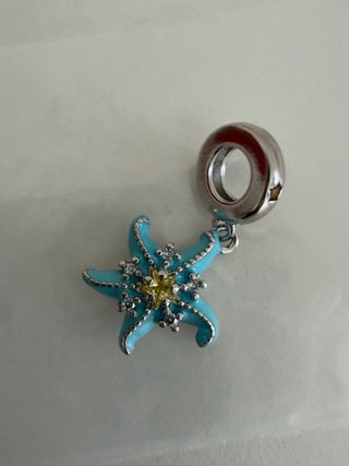 Charm Stella Marina Argento S925 Nuovo