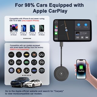 Adaptador CarPlay iPhone USB-C