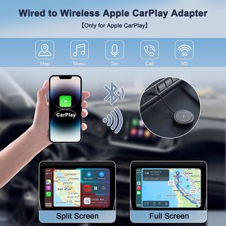 Adaptador CarPlay iPhone USB-C