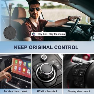 Adaptador CarPlay iPhone USB-C