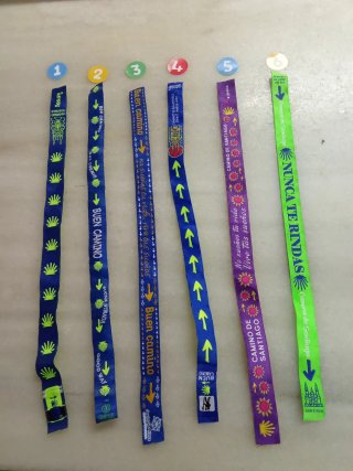 Pulseras Camino de Santiago