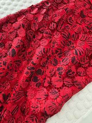 Vestido de fiesta Pronovias rojo