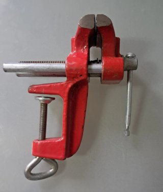 Tornillo de banco portátil