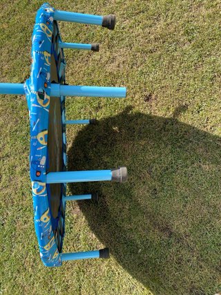 Mini Trampolín Infantil Azul Dinosaurio