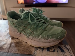 Zapatillas Asics Gel-Lyte V Verde y Blanco