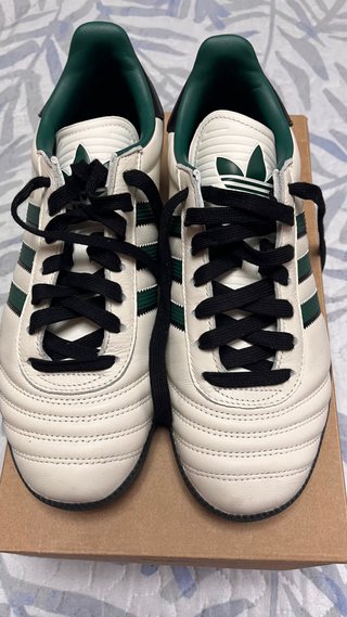 Adidas Samba Blancas y Verdes Talla 43/5