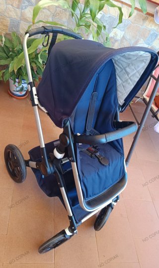 Bugaboo Fox Azul Classic, Carro y Capazo