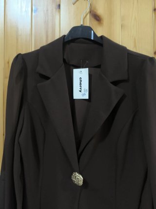 Blusa Cherry Marrón