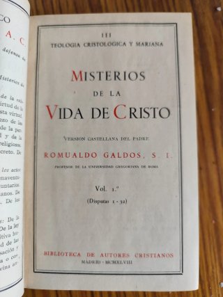 Misterios de la vida de Cristo
