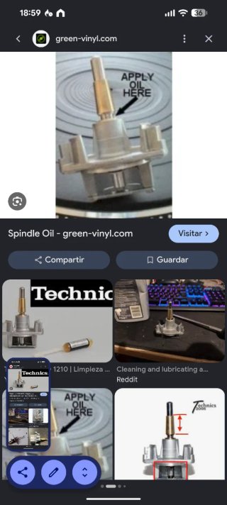Lubricante (aceite) para Technics