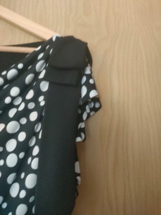 Blusa donna pois elegante