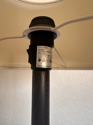 Lámpara de pie Lauters