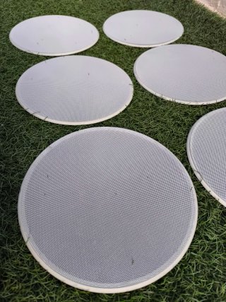 Rejillas Metálicas Altavoces Techo 8" (nuevas)