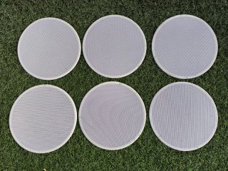 Rejillas Metálicas Altavoces Techo 8" (nuevas)