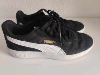 Puma Negras Talla 39 UNISEX HOMBRE & MUJER