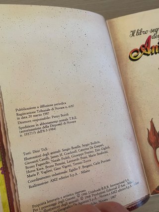 25 volumi de Il libro segreto degli Animali più