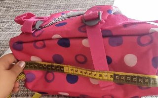 Mochila John Smith fuscia lunares