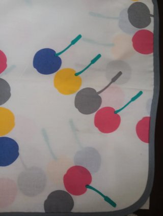 Bolsa panera infantil lunares
