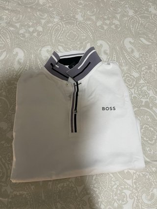 Polo BOSS blanco