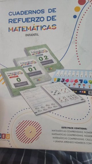 Cuadernos de refuerzo matemáticas