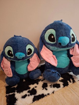 Lote de 2 Peluches Stitch