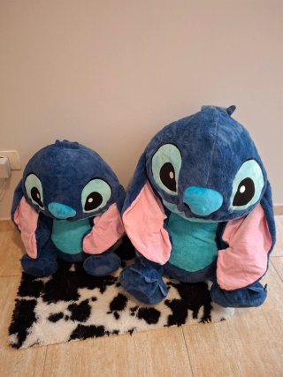 Lote de 2 Peluches Stitch