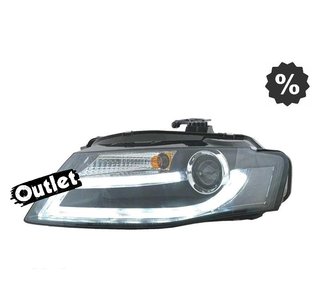 BY FAROS AUDI A4 B8 07-11 LUZ DIURNA LED DRL FONDO NEGRO R14
