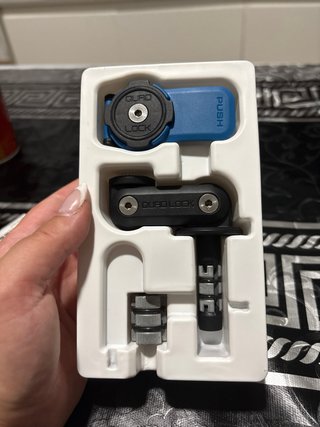 Soporte Quad Lock Moto Fork Stem Mount