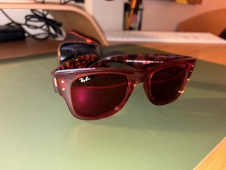 Gafas Ray-Ban Mega Wayfarer Rojas