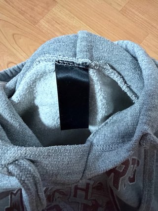 Sudadera Hogwarts Gris Harry Potter