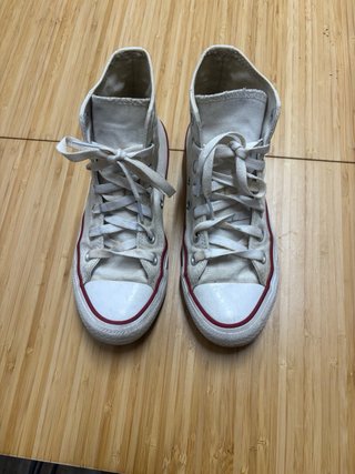 Converse Blancas Sin Plataforma