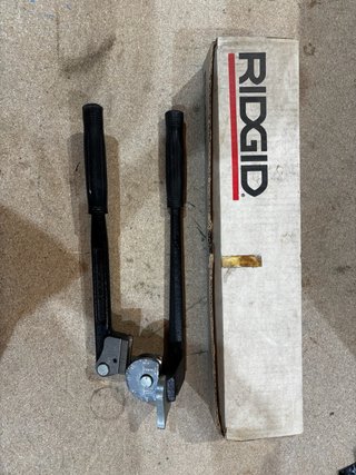 Curvadora de Tubo RIDGID Manual