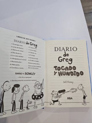 Diario de Greg 15. Tocado y hundido