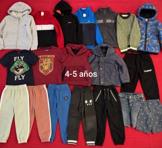 Lote Ropa Niños: Sudaderas, Pantalones y Más