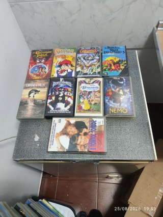 Lote VHS Disney Clásicos y más