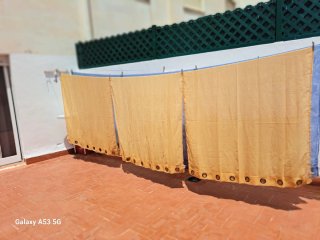 Cortinas tela de polyester 4 colores 10€ cada una