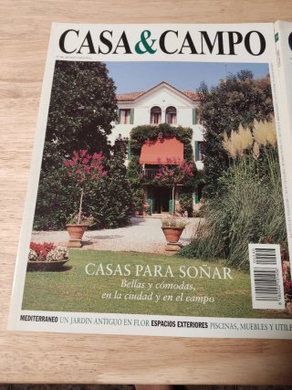 Revistas interiorismo Casa Campo num 38 y 46