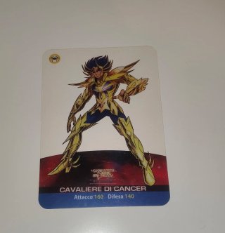 Carta Cavaliere dello Zodiaco Cancer