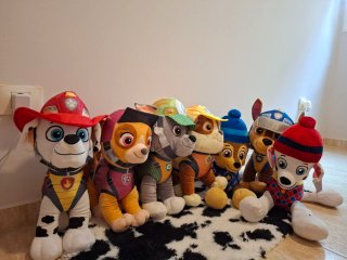 Lote 7 Peluches Patrulla Canina