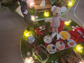 Maletín Casa de Muñecas Escena de raton maileg