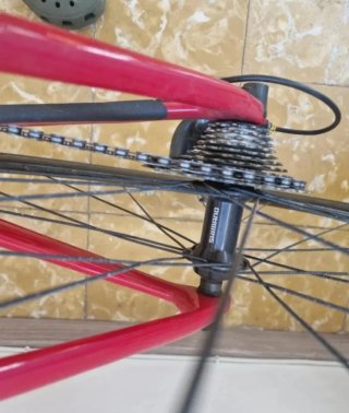 Bicicleta Carretera W.H. Holdsworth Roja