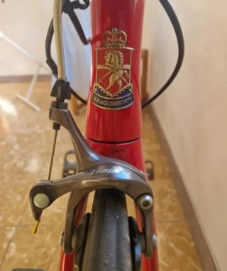 Bicicleta Carretera W.H. Holdsworth Roja