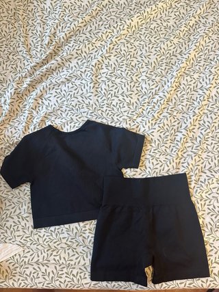 Conjunto deportivo mujer negro
